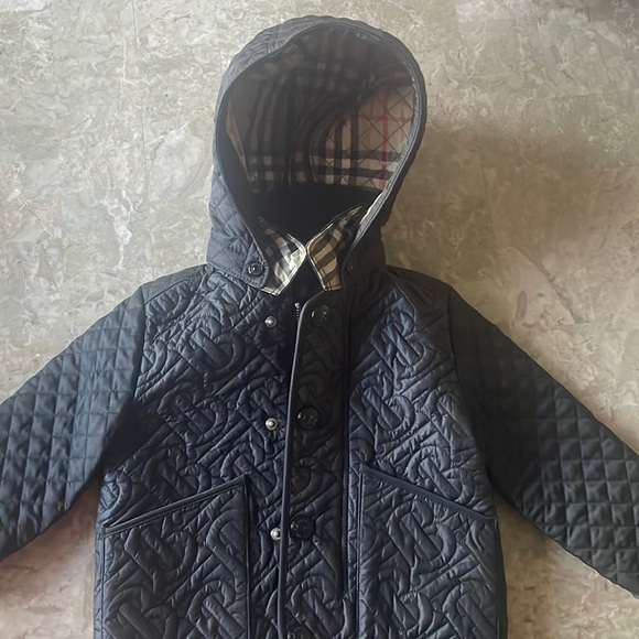 Kids Burberry Hoodie Coat